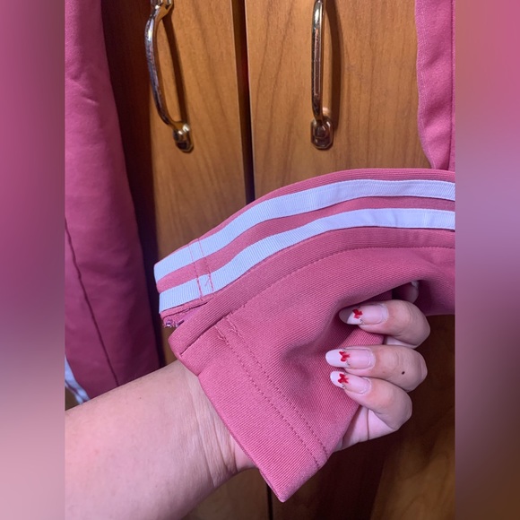 Adiddas Pink Superstar Track Pants & Bonus Leggings - Picture 5 of 8